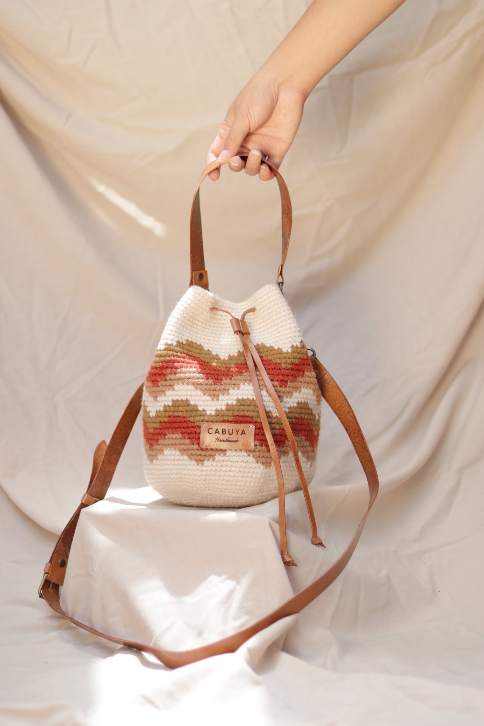 Shigra Bucket Bag Sierra Ocre