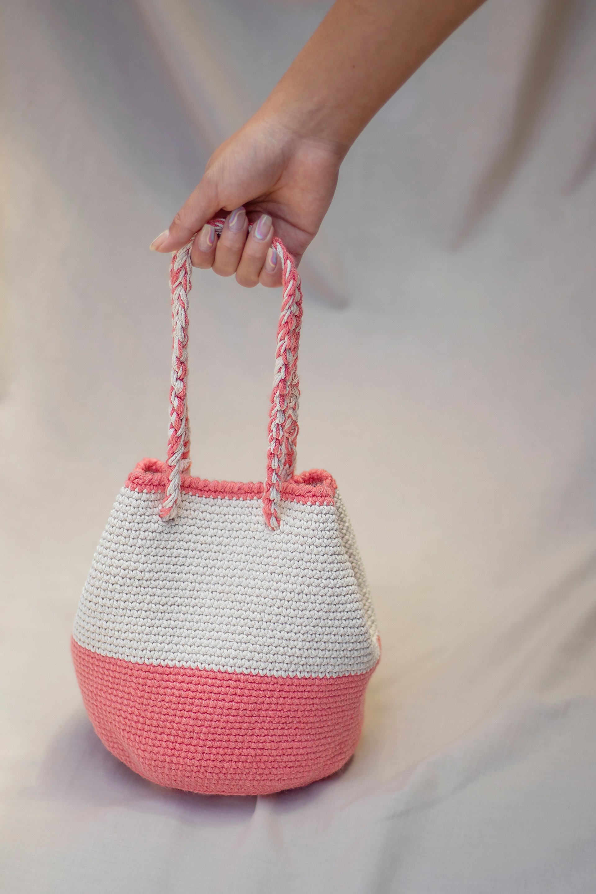 Shigra Bucket Bag La Ñaña Pitahaya